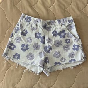 floral pacsun shorts
